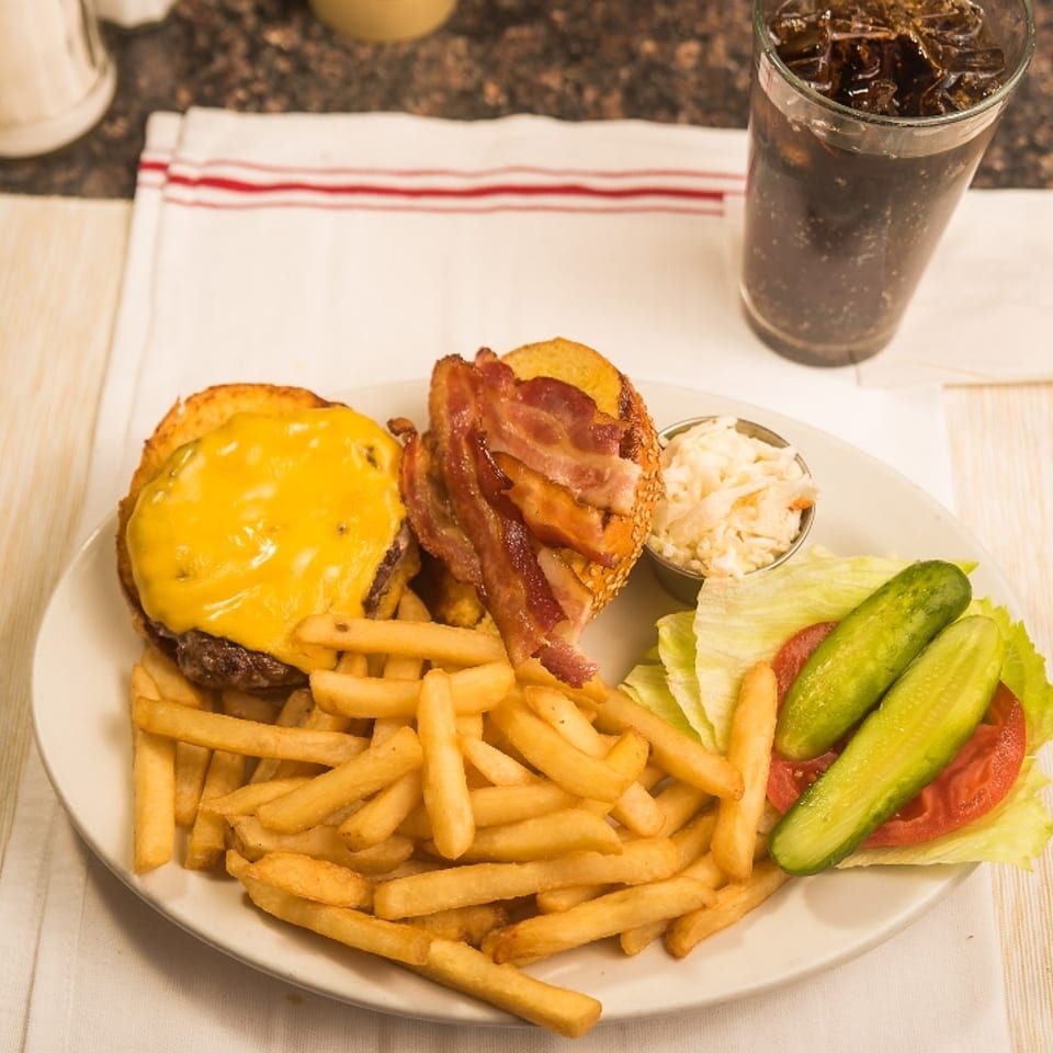 Indulge in Our Cheeseburger